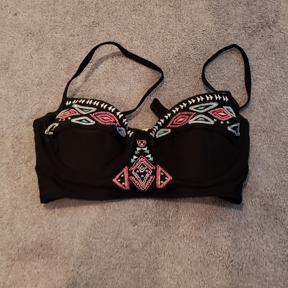 midkini bathing suit tops